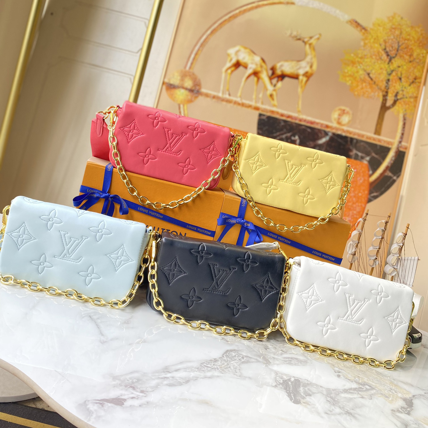 海外発送(10-15日にお届け)【LOUIS VUITTON レディース 財布】新作人気のWallet on Strap   20.0 x 12.0 x 6.0 CM