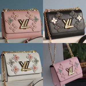 【Louis Vuitton バッグ】Twist  -23 x 17 x 9.5 CM -3色
