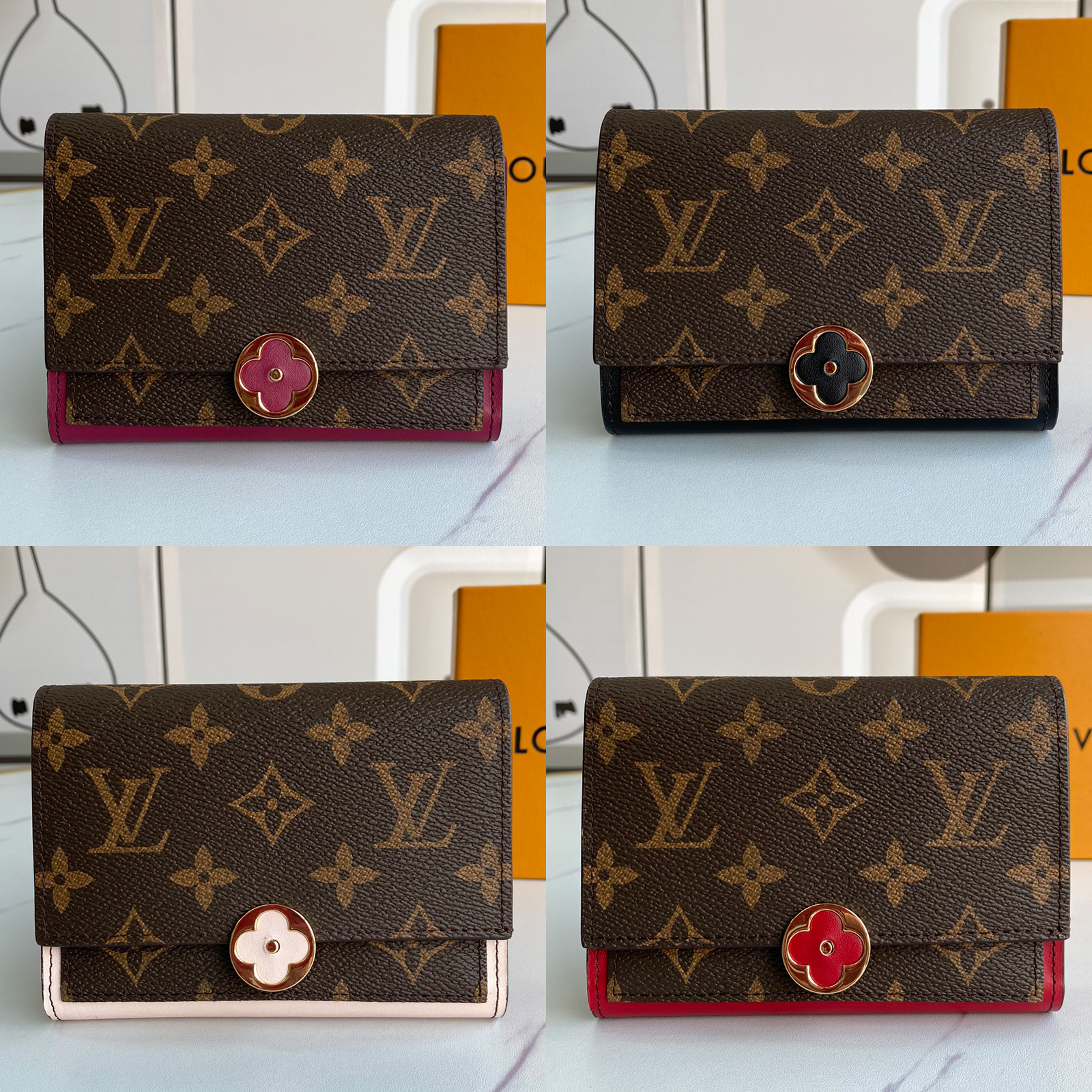 海外発送(10-15日にお届け)【LOUIS VUITTON  レディース  財布】財布  13.5 x 10.0 x 3.0 cm -4色
