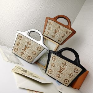 海外発送(10-15日にお届け)【LOUIS VUITTON レディース  バッグ】新作人気のMonogram Raffia  24 x 18x 11 cm -3色