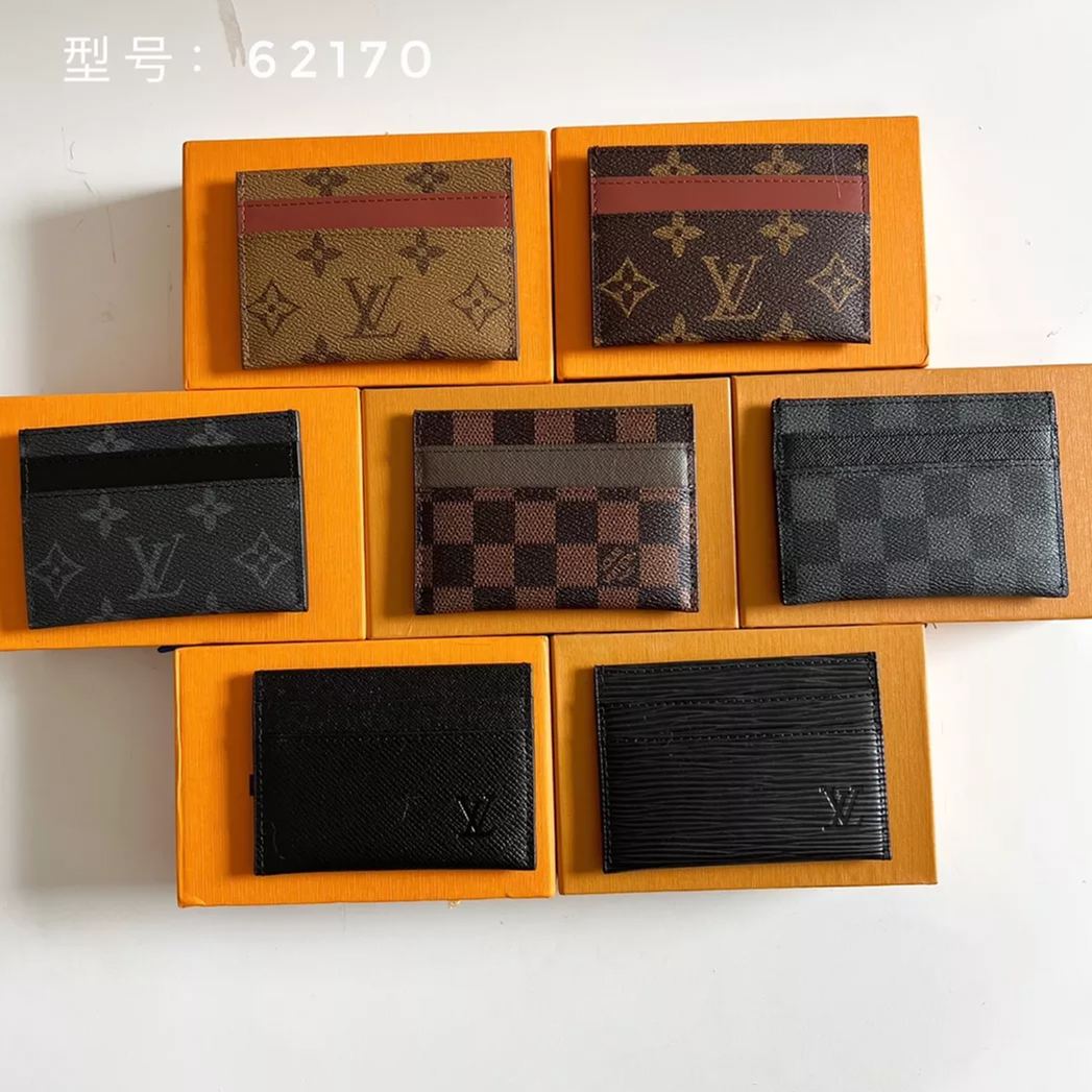 【Louis Vuitton 財布】パスケース 7x11x2cm -7色