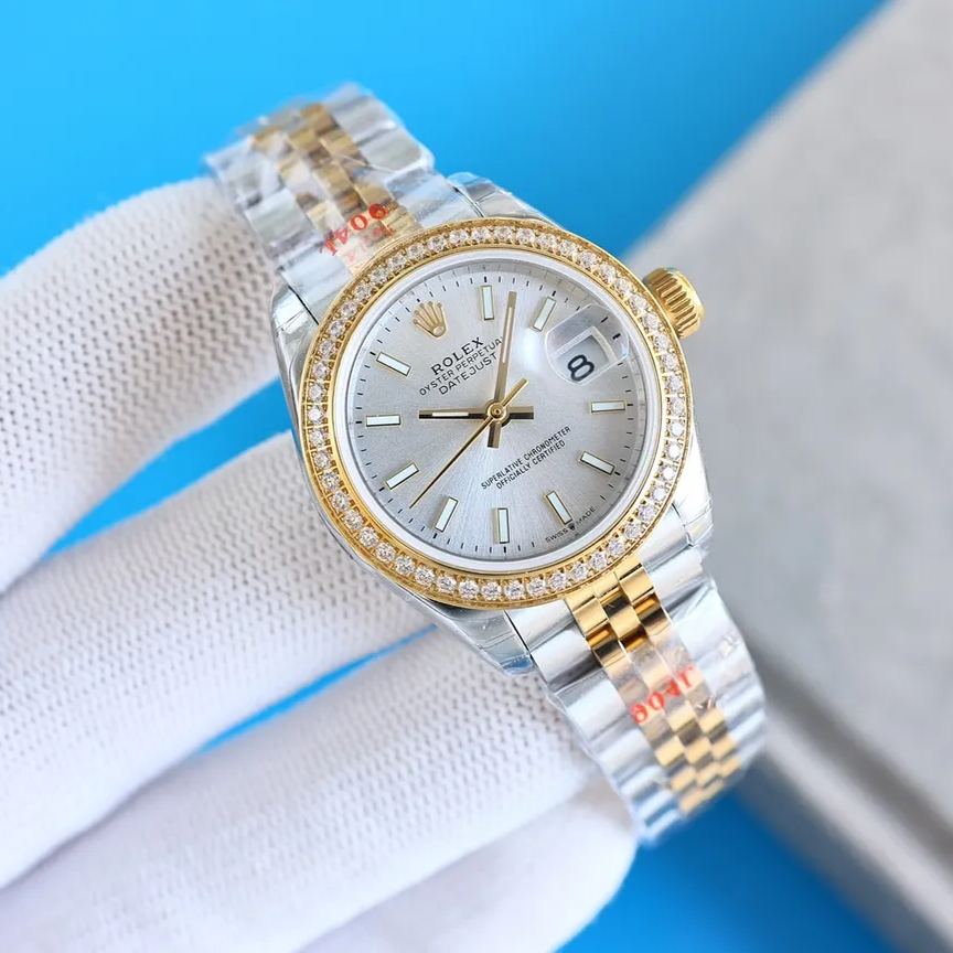 【15-20日間の輸送時間】【ROLEX】レディース  28mm