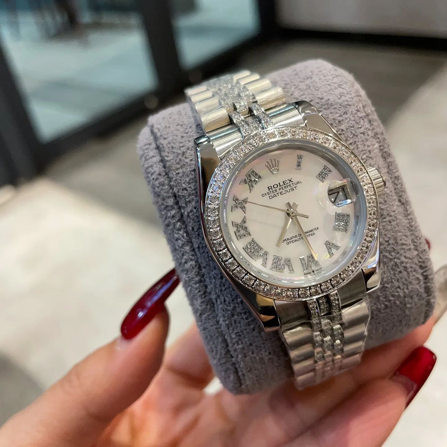 【15-20日間の輸送時間】【ROLEX】レディース  31mm