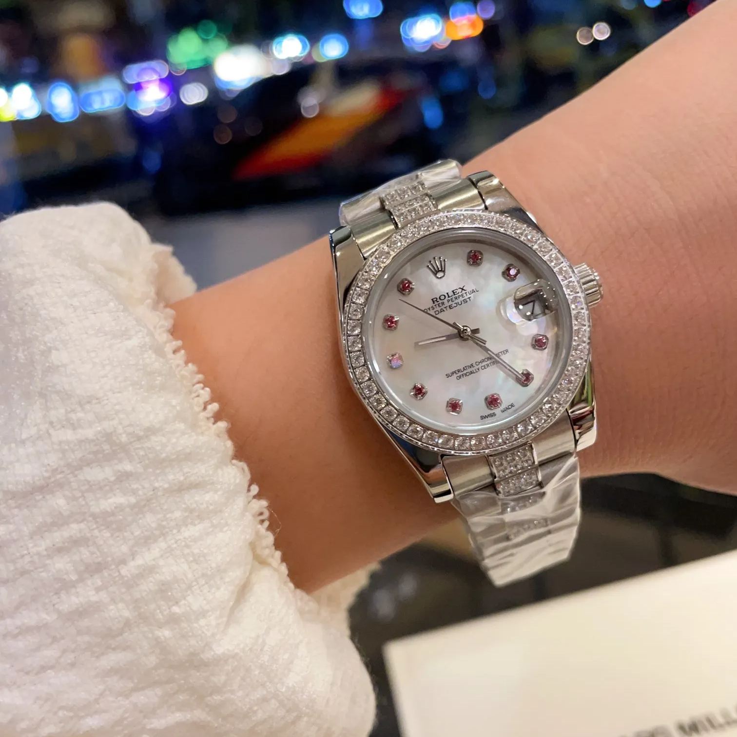 【15-20日間の輸送時間】【ROLEX】レディース  31mm