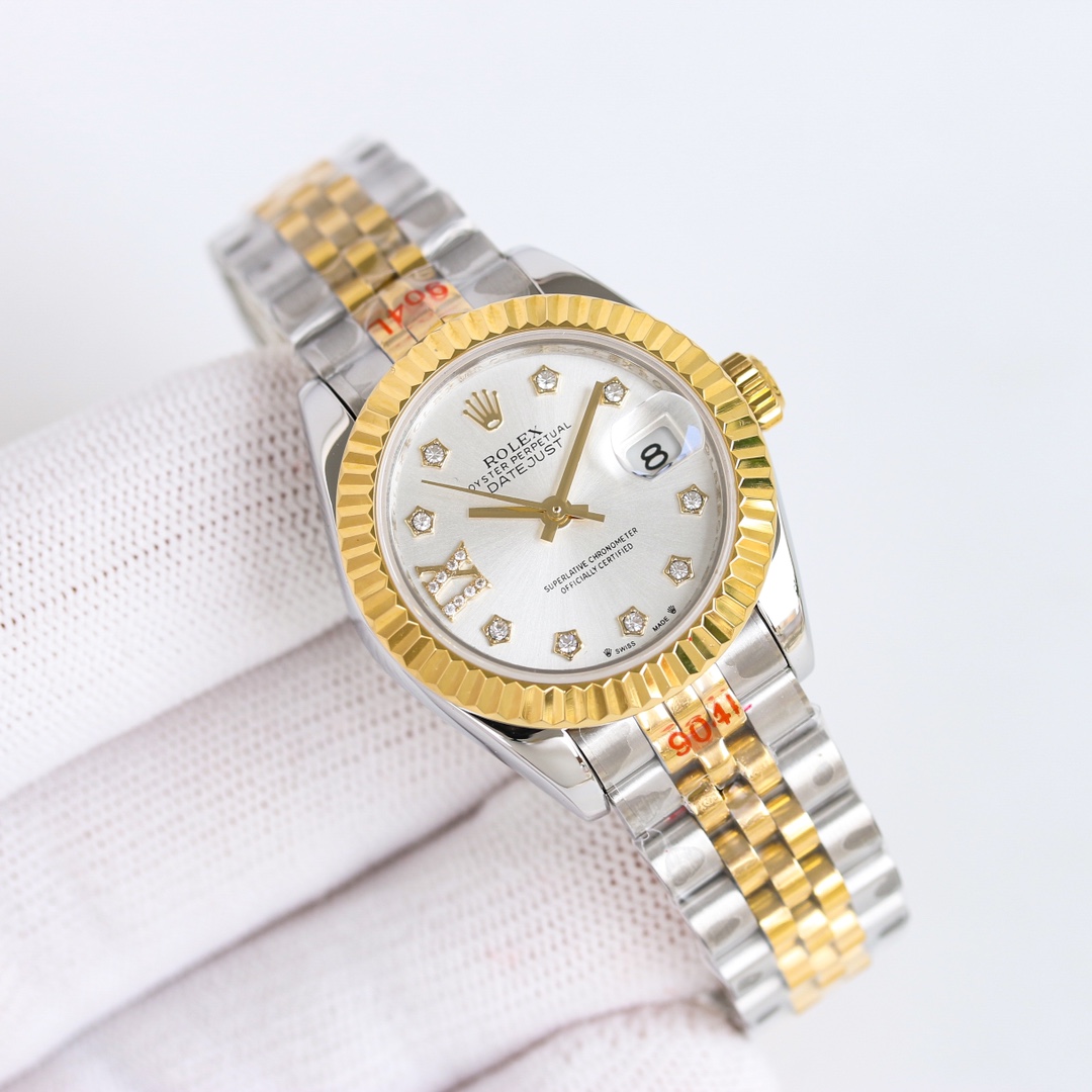 【15-20日間の輸送時間】【ROLEX】レディース  28mm