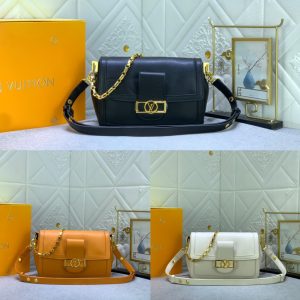 【Louis Vuitton バッグ】Dauphine Soft 24.0 x 17.0 x 9.0CM